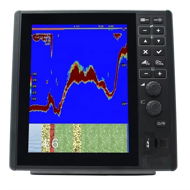 K 50KHZ / 200KHZ Рыба -12 (Нов – обзор и цена Fishing Depth Finder