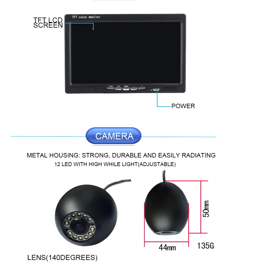 Комплект подводной камеры для  – обзор и цена Underwater Camera