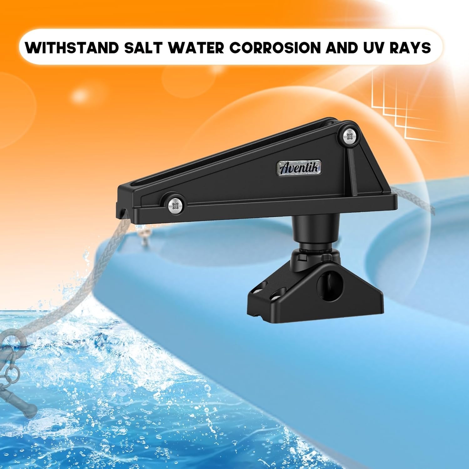 Система якорных замков для кая – обзор и цена Fish Finder Mount